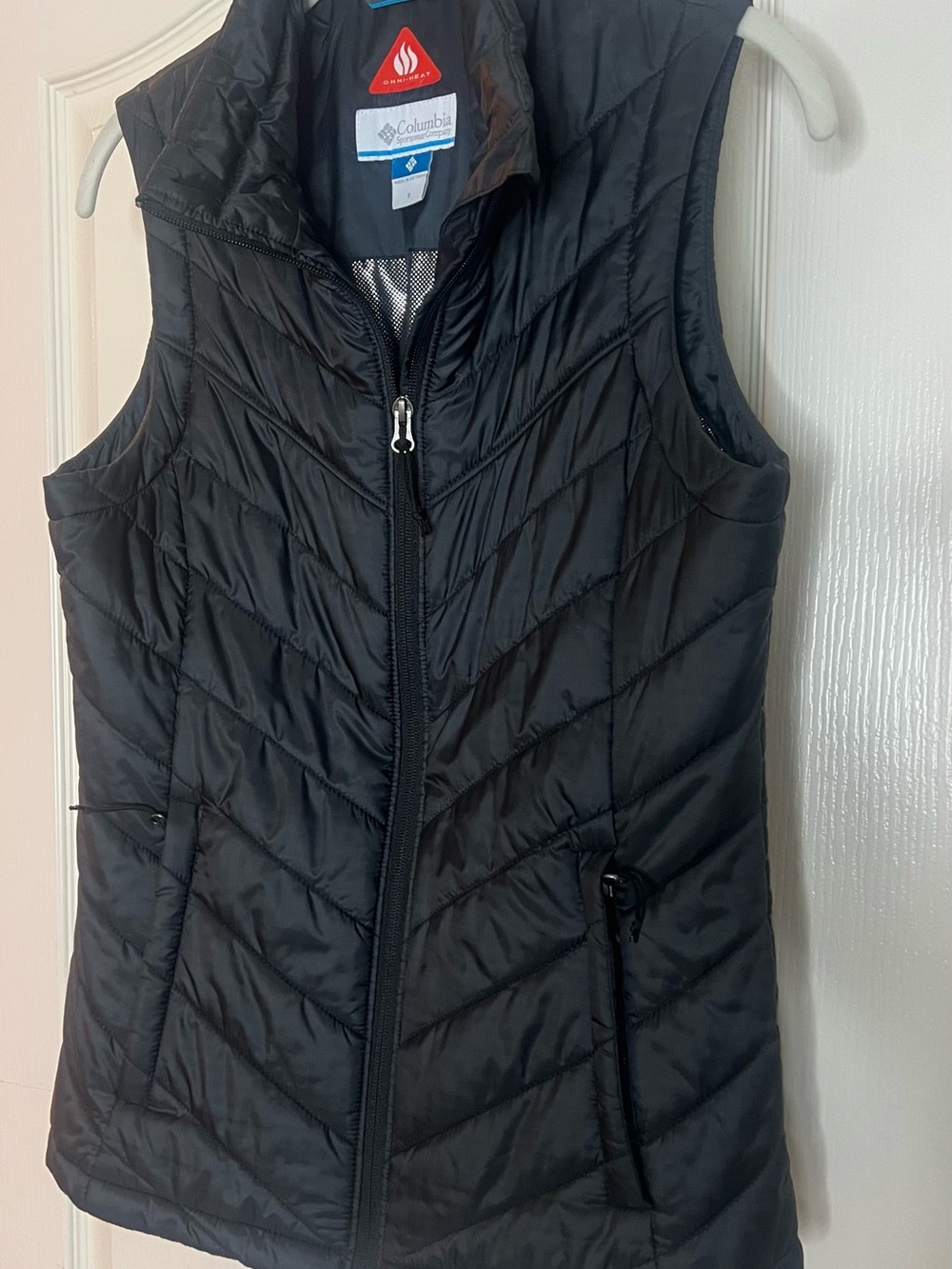 Columbia Women’s Black Quilted Packable Vest